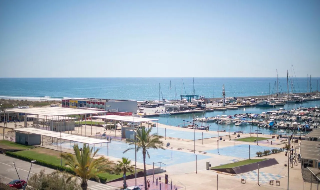 R130 Beachfront Apartment With Air Conditionner Segur de Calafell Spain